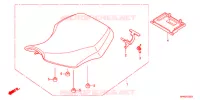 SELLE pour Honda FOURTRAX 420 RANCHER 4X4 Electric Shift CAMO de 2011