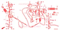 LEVIER DE GUIDON   CABLE   COMMODO pour Honda FOURTRAX 420 RANCHER 4X4 Electric Shift de 2011