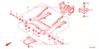 BRAS OSCILLANT pour Honda FOURTRAX 420 RANCHER 4X4 Electric Shift de 2011