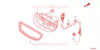 FEU ARRIERE pour Honda FOURTRAX 420 RANCHER 4X4 Electric Shift de 2011
