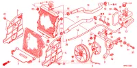 RADIATEUR pour Honda FOURTRAX 420 RANCHER 4X4 Electric Shift de 2011