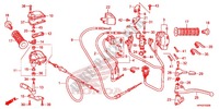 LEVIER DE GUIDON   CABLE   COMMODO pour Honda FOURTRAX 420 RANCHER 4X4 Electric Shift de 2013