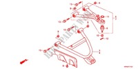 TRIANGLES AVANT (4WD) pour Honda FOURTRAX 420 RANCHER 4X4 Manual Shift CAMO de 2011
