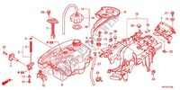RESERVOIR A CARBURANT pour Honda FOURTRAX 420 RANCHER 4X4 AT PS de 2013