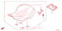 SELLE pour Honda FOURTRAX 420 RANCHER 4X4 AT PS de 2013