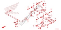 BRAS ARRIERE pour Honda FOURTRAX 420 RANCHER 4X4 AT PS de 2013