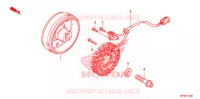 ALTERNATEUR pour Honda FOURTRAX 420 RANCHER 4X4 PS de 2011