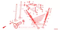 ARBRE A CAMES   SOUPAPE pour Honda FOURTRAX 420 RANCHER 4X4 PS de 2011