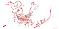 LEVIER DE SELECTION pour Honda FOURTRAX 420 RANCHER 4X4 PS de 2011