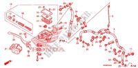 MAITRE CYLINDRE DE FREIN AVANT pour Honda FOURTRAX 420 RANCHER 4X4 PS de 2011