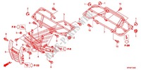 SUPPORT pour Honda FOURTRAX 420 RANCHER 4X4 PS de 2011