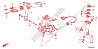 ARBRE DE DIRECTION (EPS) pour Honda FOURTRAX 420 RANCHER 4X4 PS RED de 2011