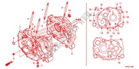 CARTER MOTEUR pour Honda FOURTRAX 420 RANCHER 4X4 PS de 2013