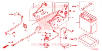 BATTERIE pour Honda FOURTRAX 420 RANCHER 2X4 Electric Shift de 2013