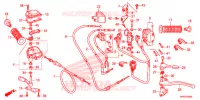 LEVIER DE GUIDON   CABLE   COMMODO pour Honda FOURTRAX 420 RANCHER 2X4 Electric Shift de 2013