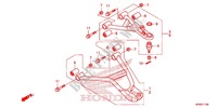 TRIANGLES AVANT (2WD) pour Honda FOURTRAX 420 RANCHER 2X4 Electric Shift de 2013