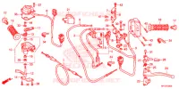 LEVIER DE GUIDON   CABLE   COMMODO pour Honda FOURTRAX 420 RANCHER 4X4 AT de 2013