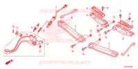 PEDALE   REPOSE PIED pour Honda FOURTRAX 420 RANCHER 4X4 AT de 2013
