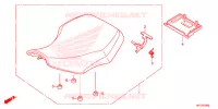 SELLE pour Honda FOURTRAX 420 RANCHER 4X4 AT de 2013