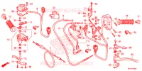 LEVIER DE GUIDON   CABLE   COMMODO pour Honda FOURTRAX 420 RANCHER 4X4 AT de 2013