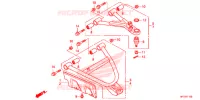 TRIANGLES AVANT pour Honda FOURTRAX 420 RANCHER 4X4 AT de 2013