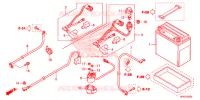 BATTERIE pour Honda FOURTRAX 420 RANCHER 2X4 BASE de 2013