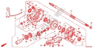 COUPLE CONIQUE pour Honda FOURTRAX 500 FOREMAN RUBICON Hydrostatic de 2013