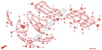 SUPPORT pour Honda FOURTRAX 500 FOREMAN RUBICON Hydrostatic de 2013