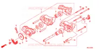 POMPE A HUILE pour Honda FOURTRAX 500 FOREMAN RUBICON Hydrostatic de 2013