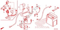 BATTERIE pour Honda FOURTRAX 500 FOREMAN RUBICON Power Steering de 2014