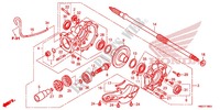 COUPLE CONIQUE pour Honda FOURTRAX 500 FOREMAN RUBICON Power Steering de 2014