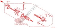 DEMARREUR pour Honda FOURTRAX 500 FOREMAN RUBICON Power Steering de 2014