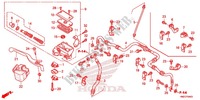 MAITRE CYLINDRE DE FREIN AVANT pour Honda FOURTRAX 500 FOREMAN RUBICON Power Steering de 2014