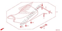 SELLE pour Honda FOURTRAX 500 FOREMAN RUBICON Power Steering de 2014