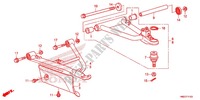 TRIANGLES AVANT pour Honda FOURTRAX 500 FOREMAN RUBICON Power Steering de 2014
