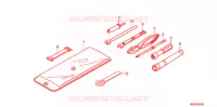OUTIL pour Honda FOURTRAX 500 FOREMAN RUBICON Power Steering de 2013