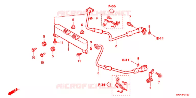 RADIATEUR D'HUILE Honda MOTO 800 CROSSRUNNER 2013  VFR800XD
