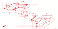 COUVERCLES LATERAUX pour Honda CROSSRUNNER 800 de 2014