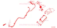 BATTERIE pour Honda CROSSRUNNER 800 de 2014