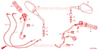 COMMODO   LEVIER   CABLE pour Honda CROSSRUNNER 800 de 2014