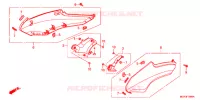 COUVERCLES LATERAUX pour Honda CROSSRUNNER 800 de 2014