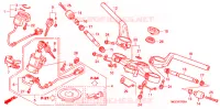GUIDON   TE DE FOURCHE pour Honda VFR 1200 F de 2013