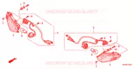 CLIGNOTANT pour Honda VFR 1200 F de 2013