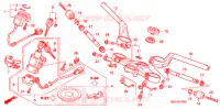 GUIDON   TE DE FOURCHE pour Honda VFR 1200 F de 2013