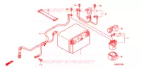 BATTERIE pour Honda VFR 1200 F de 2013