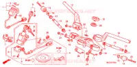 GUIDON   TE DE FOURCHE pour Honda VFR 1200 DCT de 2014