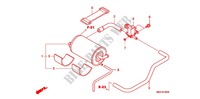 SYSTÈME DE RECYCLAGE DES GAZ pour Honda VFR 1200 DCT de 2013