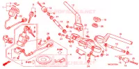GUIDON   TE DE FOURCHE pour Honda VFR 1200 DCT de 2013