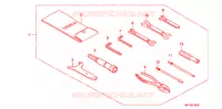OUTIL pour Honda VT 1300 FURY de 2010
