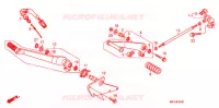 PEDALE pour Honda VT 1300 FURY de 2010